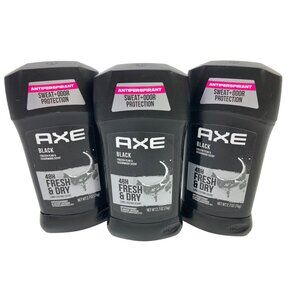 Axe Black Antiperspirant Deodorant Frozen Pear & Cedarwood Scent 2.7 Oz (3-Pack)